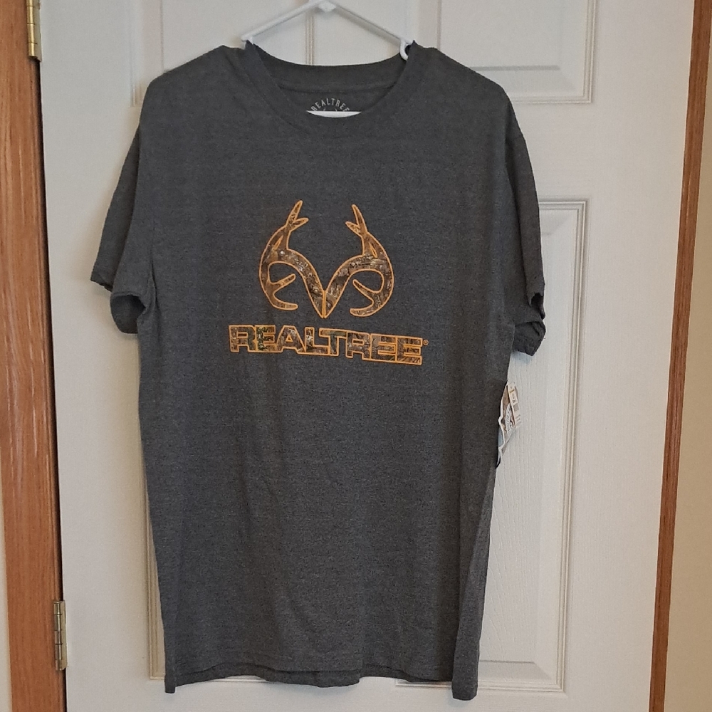 Realtree Heather Grey Tee-Shirt